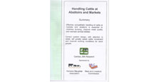 Cattle Handling in Abattoirs and Markets thumbnail
